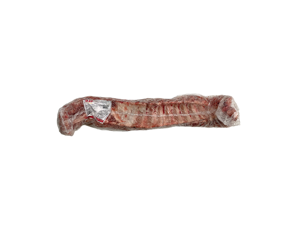 COSTELINHA SUÍNA CONGELADA EM TIRAS COM OSSO BJP 2,5 KG (CX 21 KG)